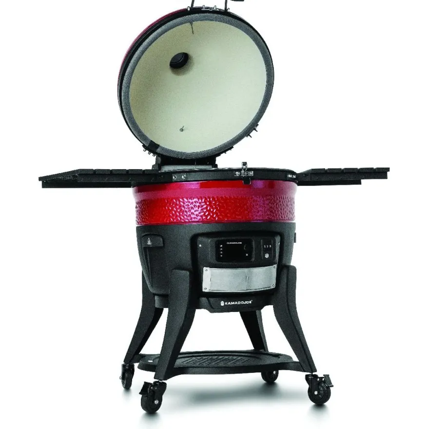 Hiiligrilli Kamado Konnected Big Joe, Ø61cm, digitaalinen, wifi-ohjattava