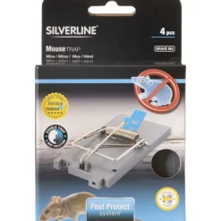 Hiirenloukku Silverline, brave m4 muovi 4-pack