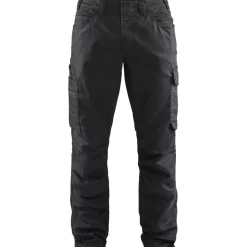 Housut Blåkläder 1439 Denim Stretch, musta