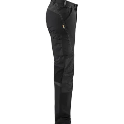 Housut Blåkläder 1422 Stretch, musta/tummanharmaa
