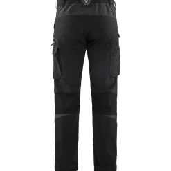 Housut Blåkläder 1422 Stretch, musta/tummanharmaa