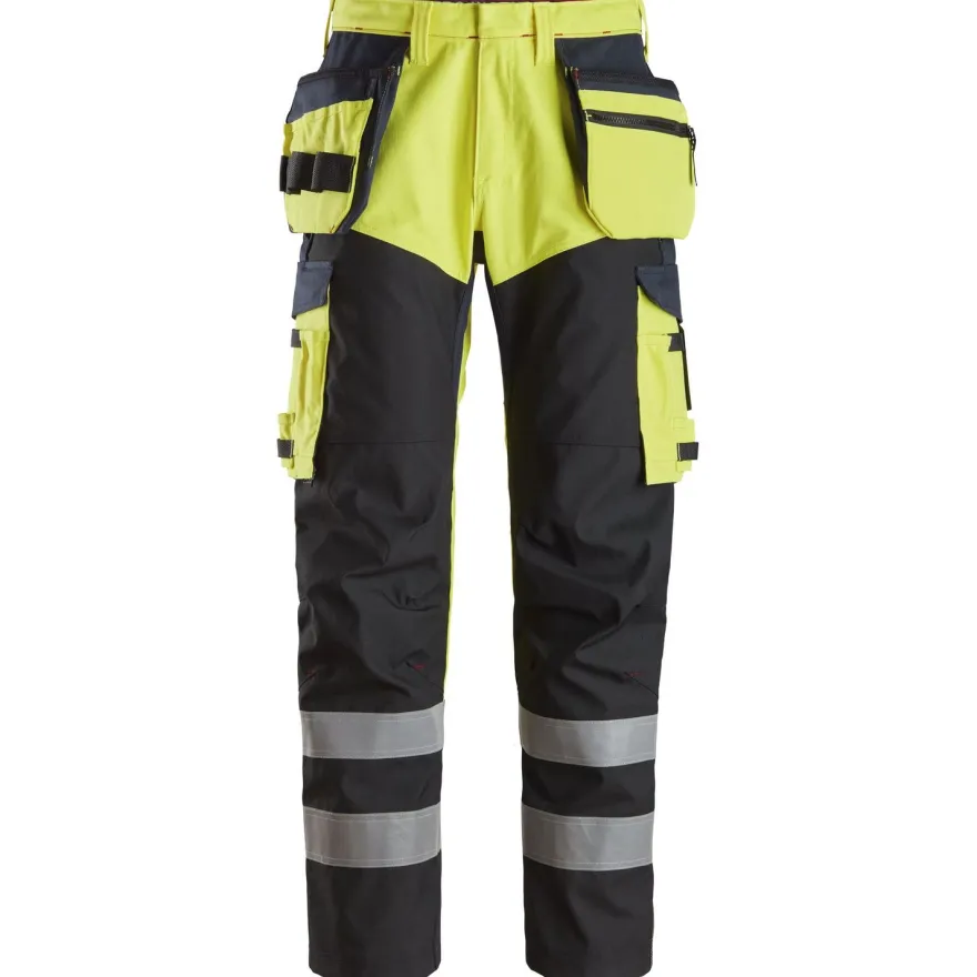 Huomiotyöhousut Snickers Workwear 6265 ProtecWork lk 1 reisivahvikkeilla