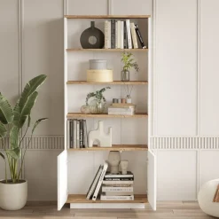 Huonekalusetti Linento Furniture FR19-AW mänty/valkoinen