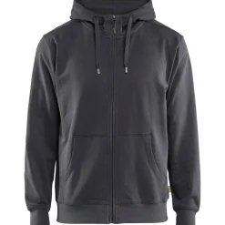 Huppari Blåkläder 3366-1158 vetoketjulla, 100% puuvillaa