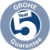 Huuhtelupainike Grohe Skate Cosmopolitan, valkoinen (38732SH0)