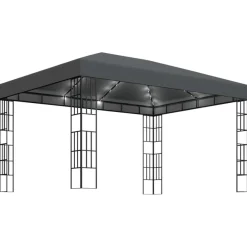 Huvimaja LED-valonauhoilla, 3x3-4m, eri kokoja ja värejä