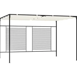 Huvimaja sisäänvedettävällä katolla 4x3x2,3m 180g/m², eri värejä