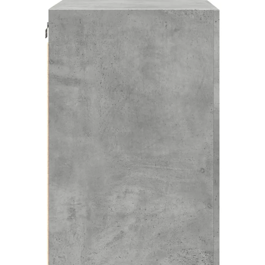 Hyllykaappi/Seinäkaappi, tekninen puu, 80x42,5x64 cm, eri värejä (38032)