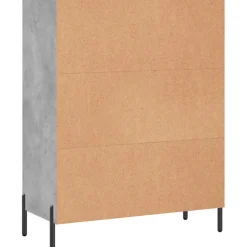 Hyllykaappi, 69,5x32,5x90 cm tekninen puu, eri värejä (29751)