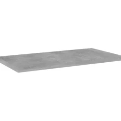 Hyllylevyt 4 kpl betoninharmaa 40x20x1,5 cm lastulevy