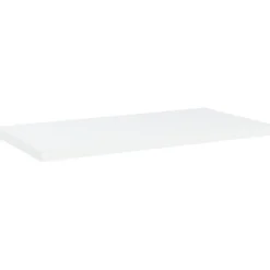 Hyllylevyt 4 kpl valkoinen 40x20x1,5 cm lastulevy