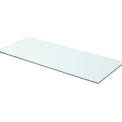 Hyllypaneeli kirkas lasi 70x30 cm