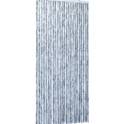 Hyönteisverho hopea 100x220 cm chenille