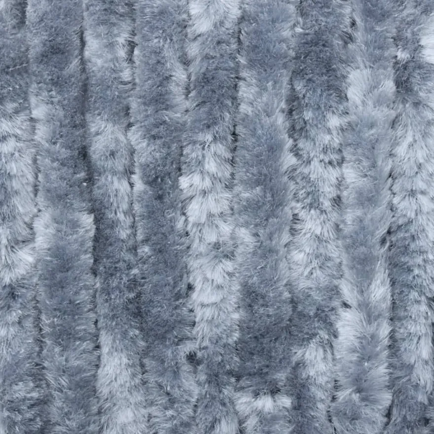Hyönteisverho hopea 100x220 cm chenille