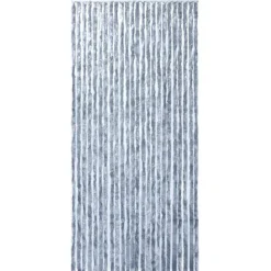 Hyönteisverho hopea 100x220 cm chenille