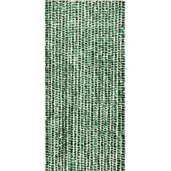 Hyönteisverho vihreä ja valkoinen 90x220 cm chenille