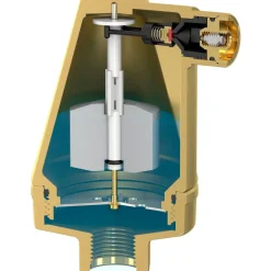 Ilmanpoistin Flamco Flexvent Super, automaattinen, 1/2"