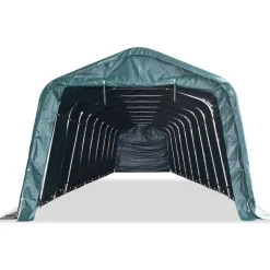Irrotettava karjateltta PVC 550 g/m² 3,3x16 m tummanvihreä