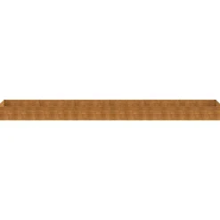 Istutuslaatikko 579x100x36 cm corten-teräs