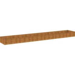 Istutuslaatikko 579x100x36 cm corten-teräs