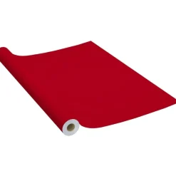 Itseliimautuva huonekalukalvo punainen 500x90 cm pvc
