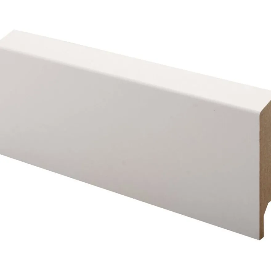 Jalkalista Maler Siru, 16x65x2750mm, MDF, valkoinen