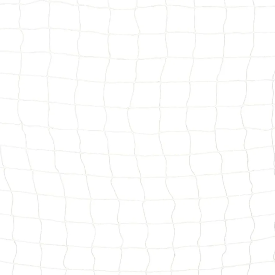 Jalkapallomaali, 300x160x90cm, metalli, musta/valkoinen