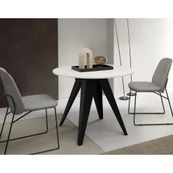 Jatkettava ruokapöytä Nomla GERDA 90, 90/120x90cm, eri värejä