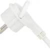 Jatkojohto Gelia 2+1+1 Kombi, 2m, 2-osainen + 1xUSB-A + 1xUSB-C, valkoinen/harmaa