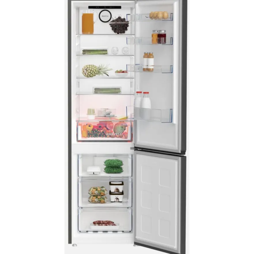 Jääkaappipakastin Beko B5RCNA406HXBR, 60cm, 249/106 l, musta