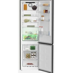 Jääkaappipakastin Beko B5RCNA406HXBR, 60cm, 249/106 l, musta