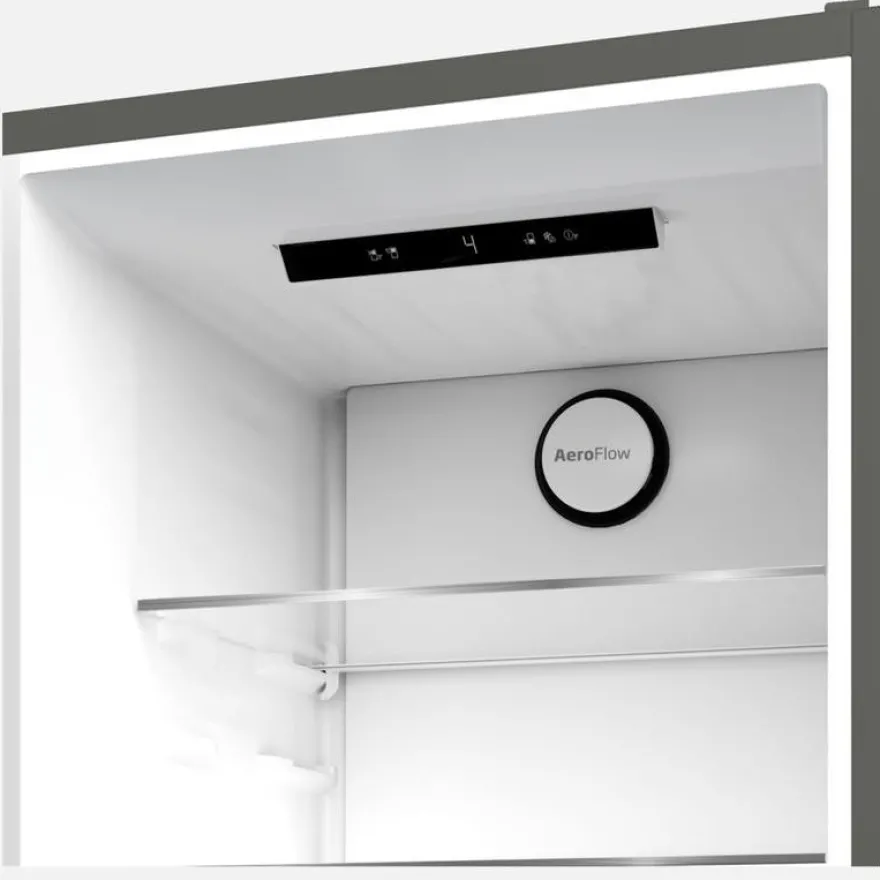 Jääkaappipakastin Beko B5RCNA406HXBR, 60cm, 249/106 l, musta