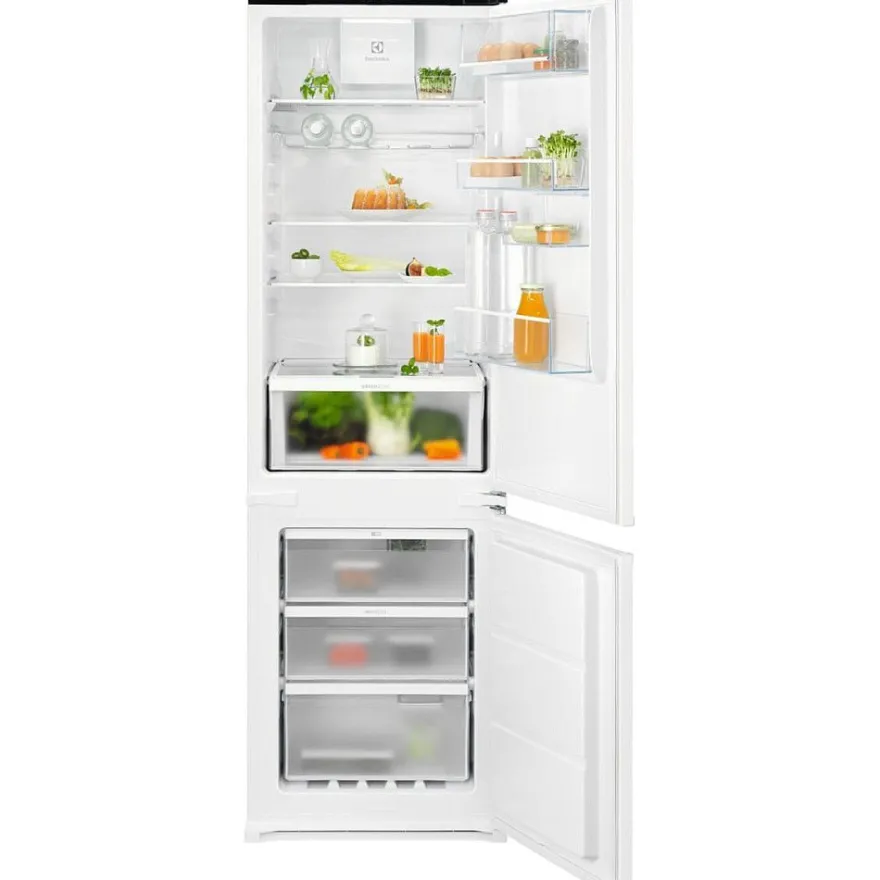 Jääkaappipakastin Electrolux Series 700 ENG7TE18S, 54.6cm, 194/62 l, integroitava