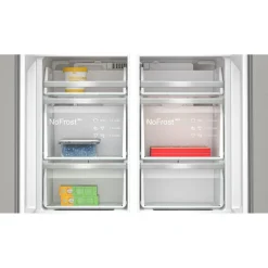 Jääkaappipakastin French Door Siemens iQ500 KF96IAPEA 90.5, 375/199 l, vesiautomaatti, jääpalakone, teräs