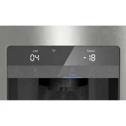 Jääkaappipakastin French Door Siemens iQ500 KF96IAPEA 90.5, 375/199 l, vesiautomaatti, jääpalakone, teräs