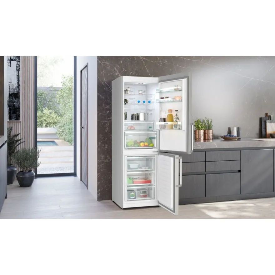 Jääkaappipakastin Siemens 2 kpl KG36N7ICT iQ300, 120cm, 218/103 l, teräs