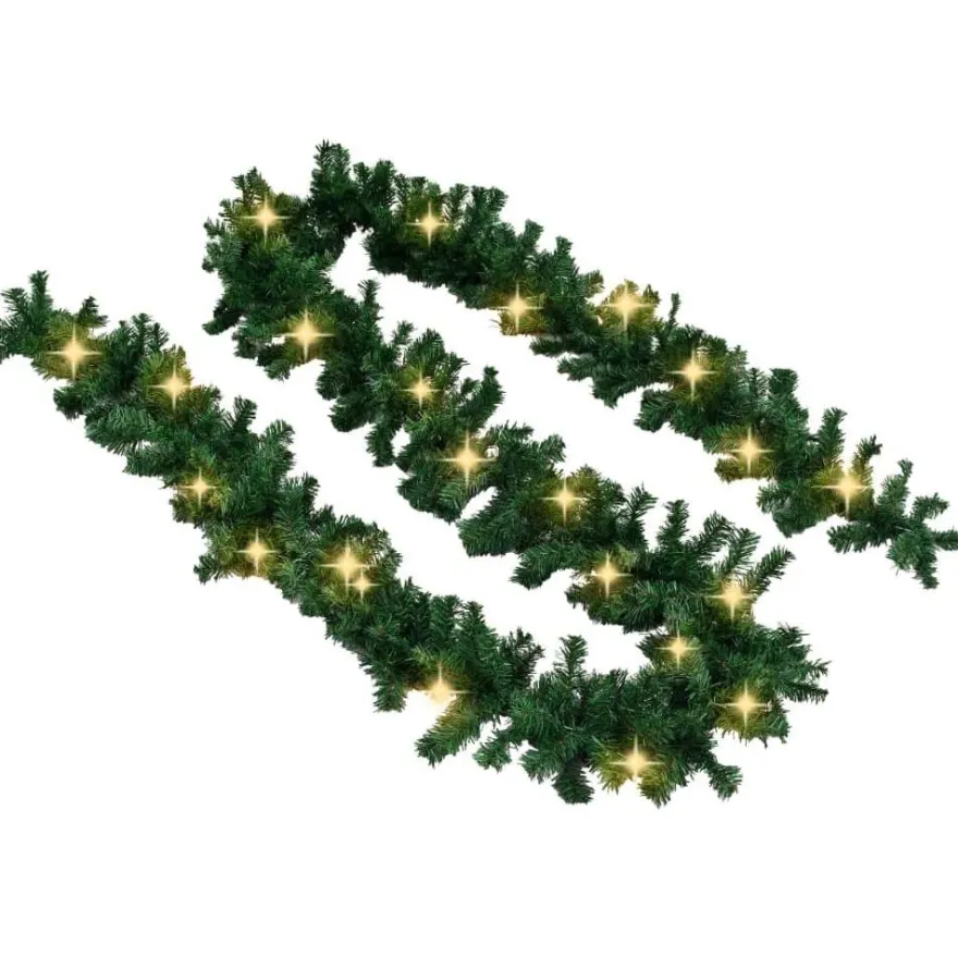 Jouluköynnös LED-valoilla, 5 m