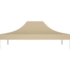 Juhlateltan katto 4,5x3 m beige 270 g/m²