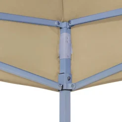 Juhlateltan katto 4,5x3 m beige 270 g/m²