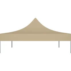 Juhlateltan katto 4,5x3 m beige 270 g/m²
