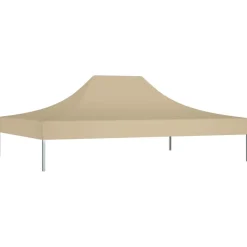 Juhlateltan katto 4,5x3 m beige 270 g/m²