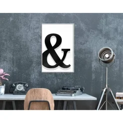 Juliste Artgeist Decorative Letter, kehyksillä, eri kokoja