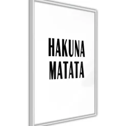 Juliste Artgeist Hakuna Matata, kehyksillä, eri kokoja