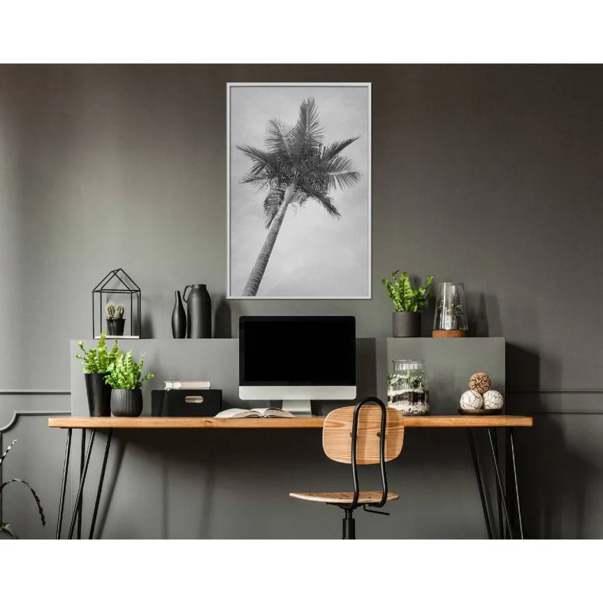 Juliste Artgeist High Palm Tree, kehyksillä, eri kokoja