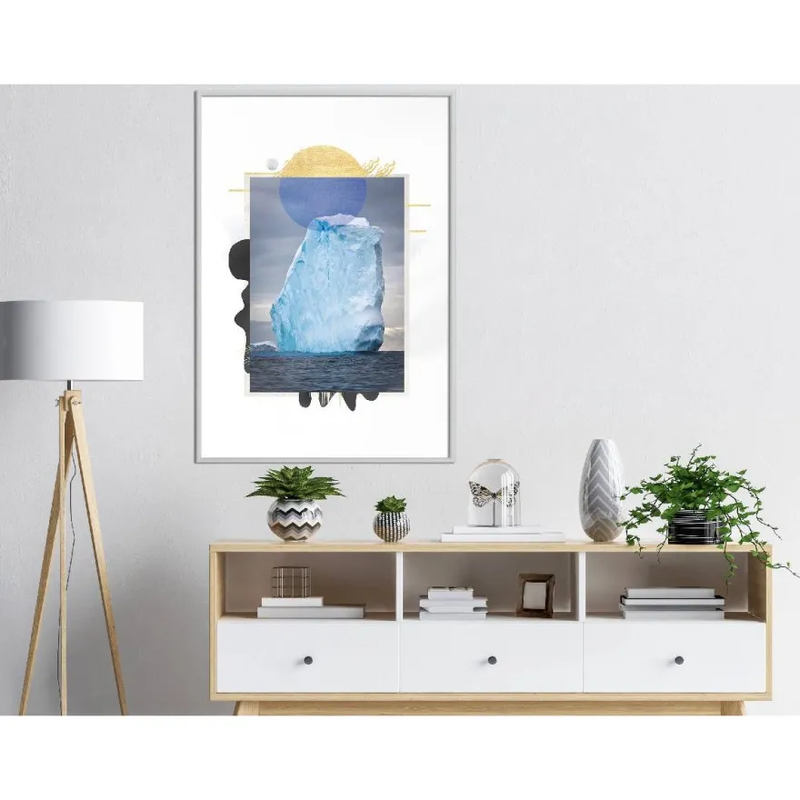 Juliste Artgeist Iceberg, kehyksillä, eri kokoja