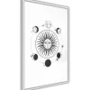 Juliste Artgeist Moon Phases, kehyksillä, eri kokoja