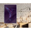 Juliste Artgeist Purple Hummingbird, kehyksillä, eri kokoja