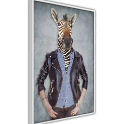 Juliste Artgeist Zebra Ewa, kehyksillä, eri kokoja