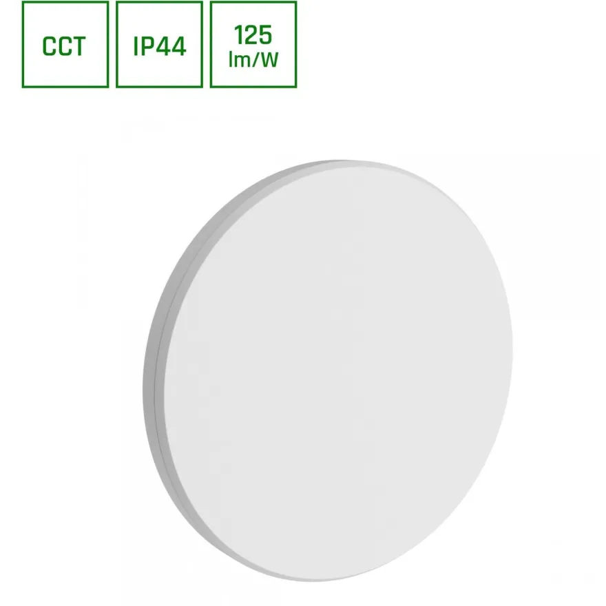 Julkisivuvalaisin Spectrum Piatta CCT IP44, eri vaihtoehtoja