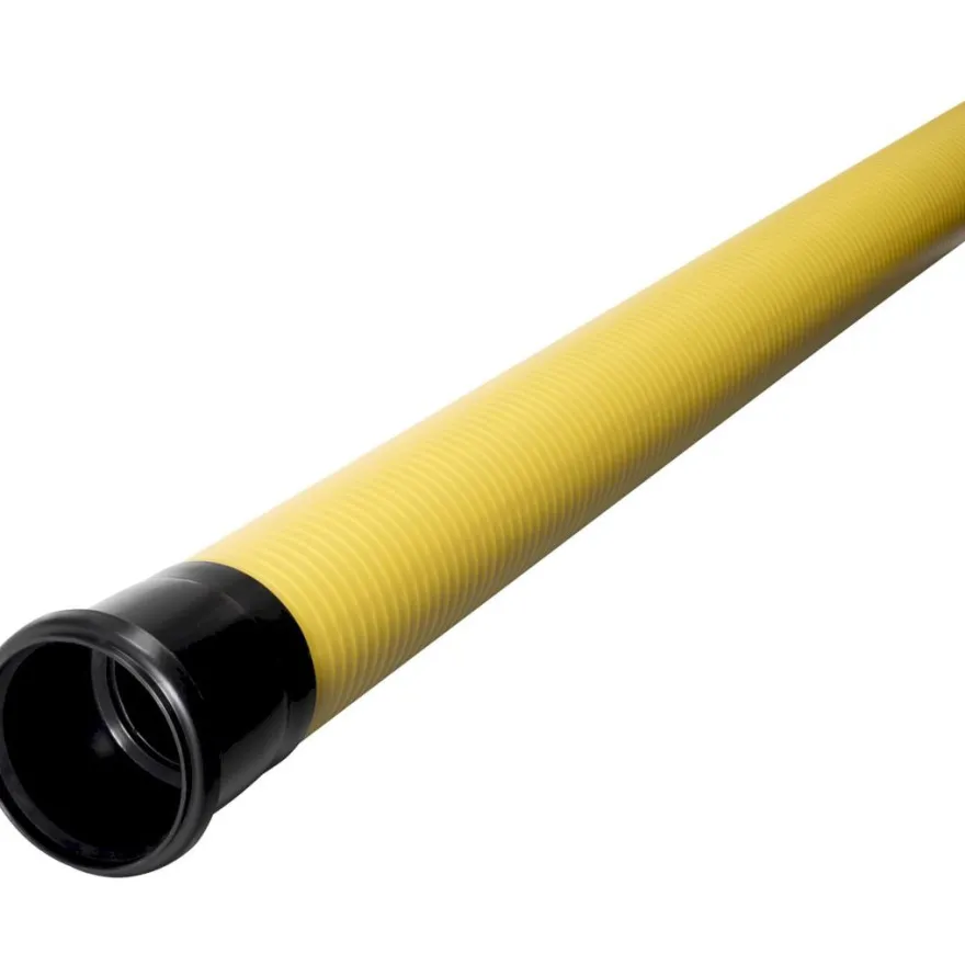 Kaapelinsuojaputki Meltex, TEL B, Ø160/140 mm x 6 m, keltainen, tripla